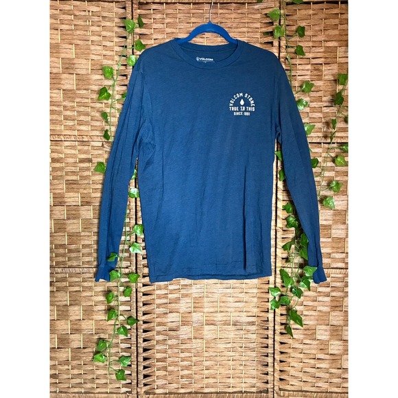 Volcom Stone True To This Long Sleeve Shirt Mens Size L - Picture 1 of 3
